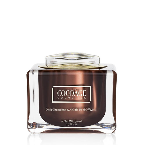 Cocoàge – Dark Chocolate 24K Gold Peel Off Mask